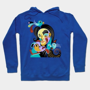 Portrait Abstract Funny Hoodie